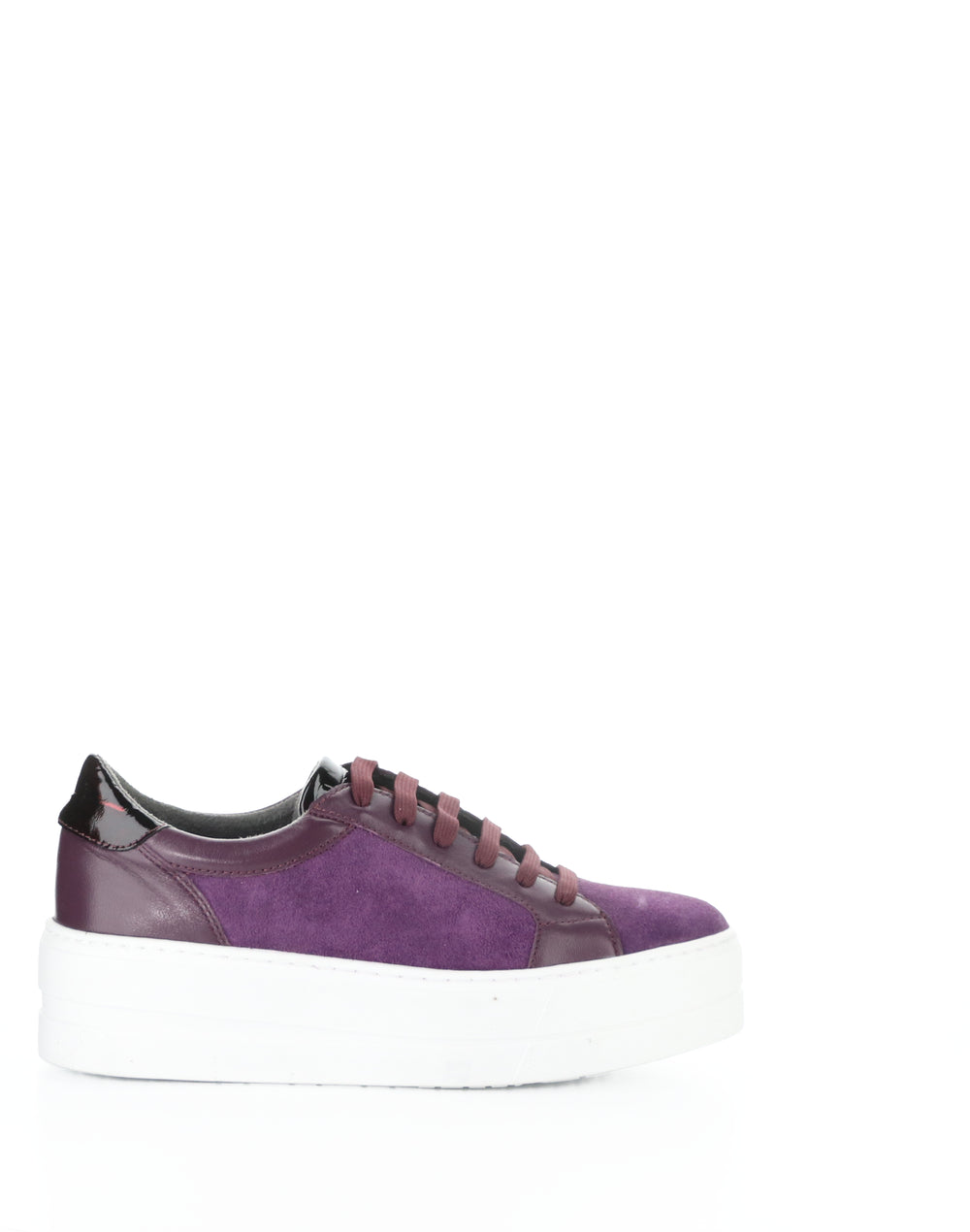 MAUDE MORADO/ PURPLE SUEDE/CORDERO/CHAROL FANTASY