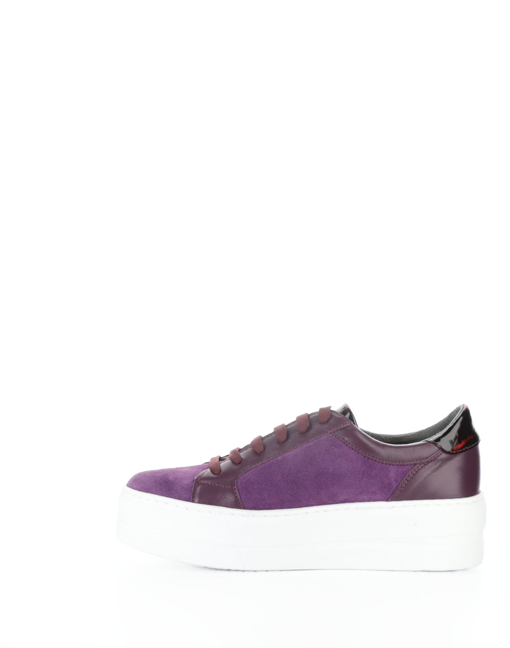 MAUDE MORADO/ PURPLE SUEDE/CORDERO/CHAROL FANTASY