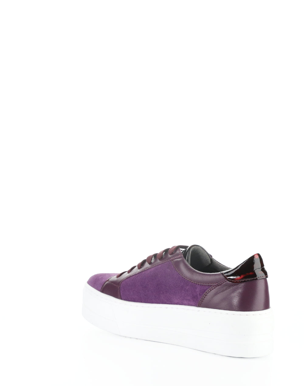 MAUDE MORADO/ PURPLE SUEDE/CORDERO/CHAROL FANTASY