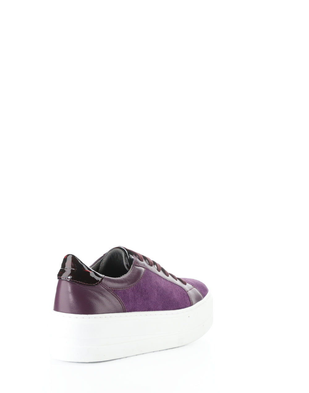 MAUDE MORADO/ PURPLE SUEDE/CORDERO/CHAROL FANTASY