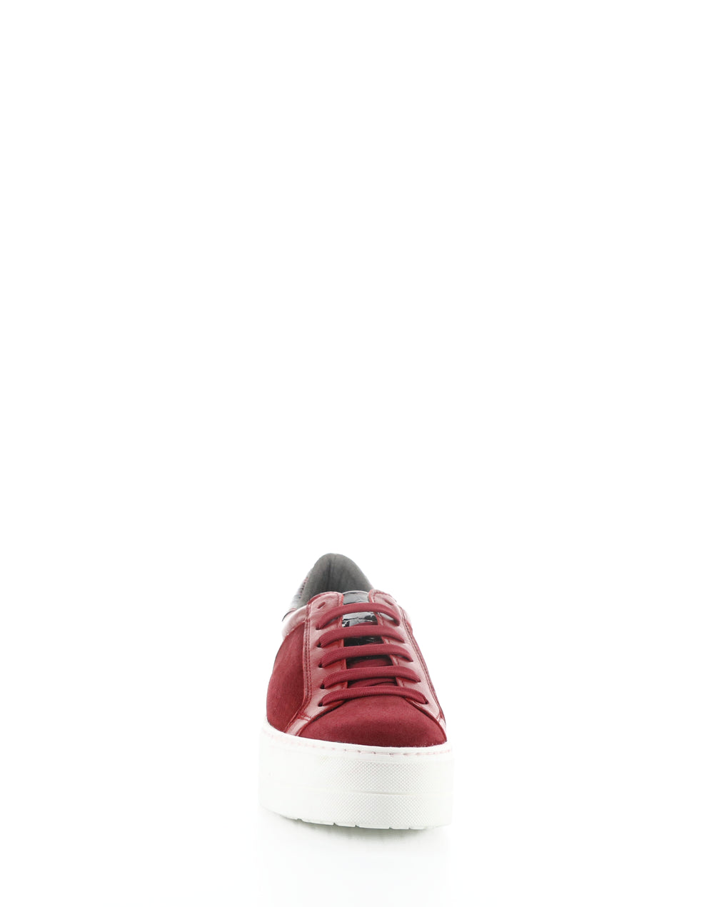 MAUDE SANGRIA/ROJO SANGRE SUEDE/CORDERO/CHAROL FANTASY