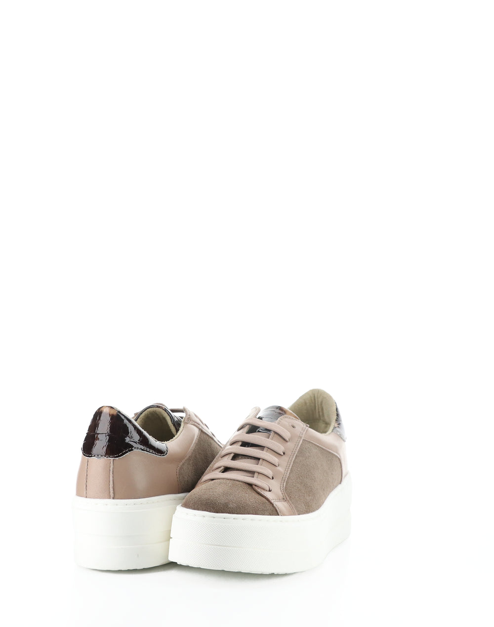 MAUDE TAUPE/ALMONDINE SUEDE/CORDERO/CHAROL FANTASY