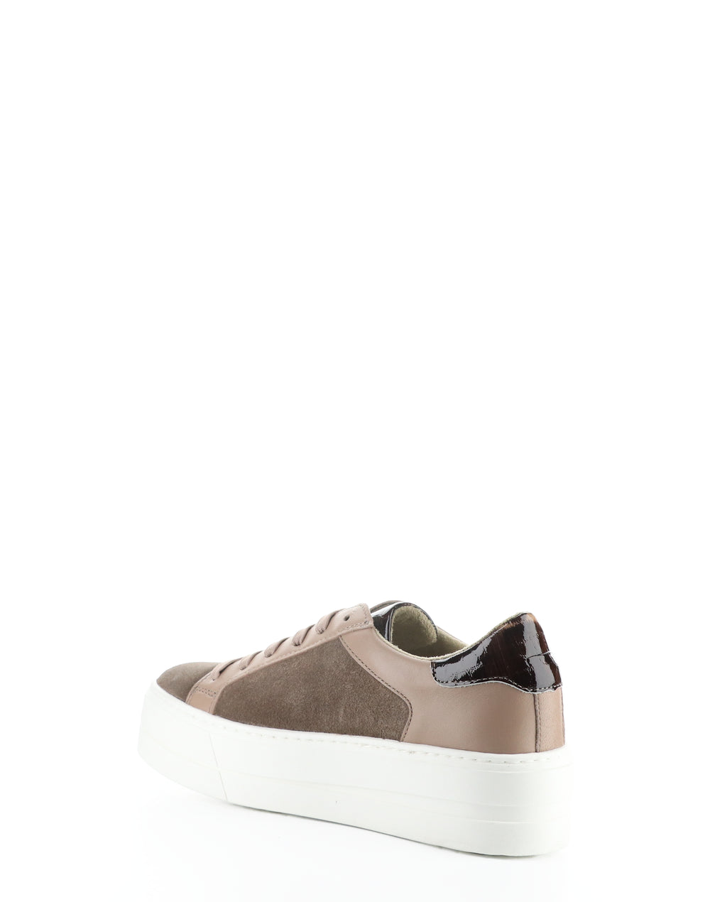 MAUDE TAUPE/ALMONDINE SUEDE/CORDERO/CHAROL FANTASY