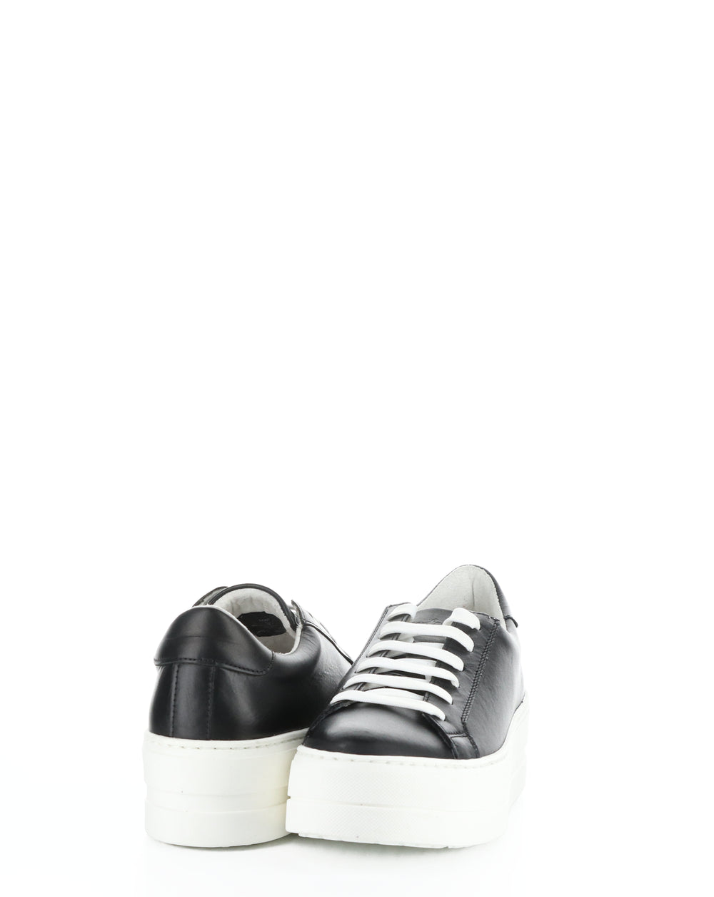 Maya Black/White Verona Leather