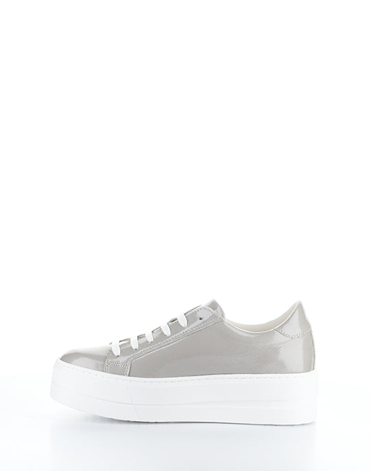 Maya Silver Grey Lace-Up Shoes