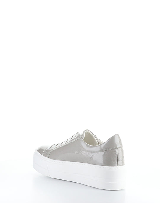 Maya Silver Grey Lace-Up Shoes