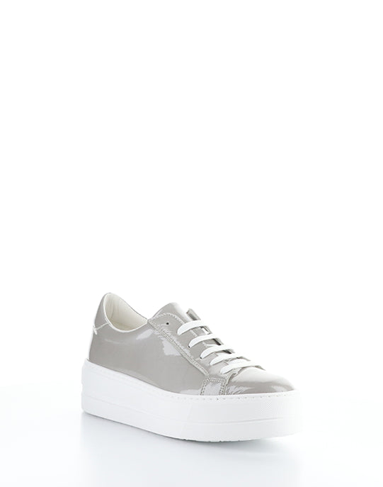 Maya Silver Grey Lace-Up Shoes