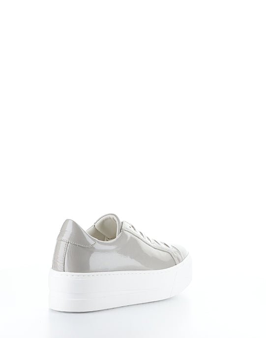 Maya Silver Grey Lace-Up Shoes