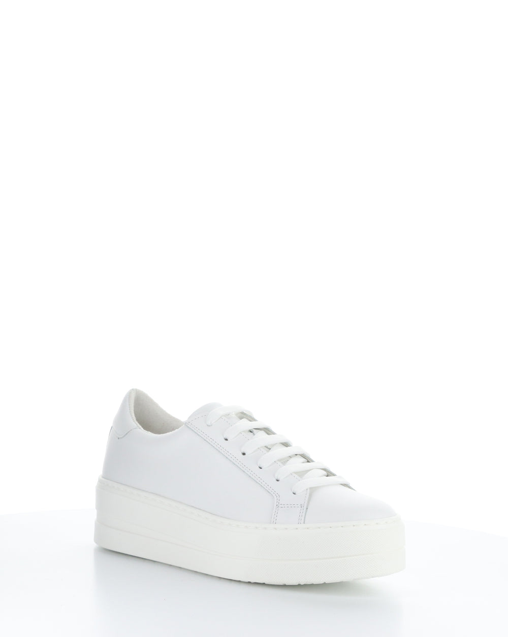 MAYA WHITE Lace-Up Shoes