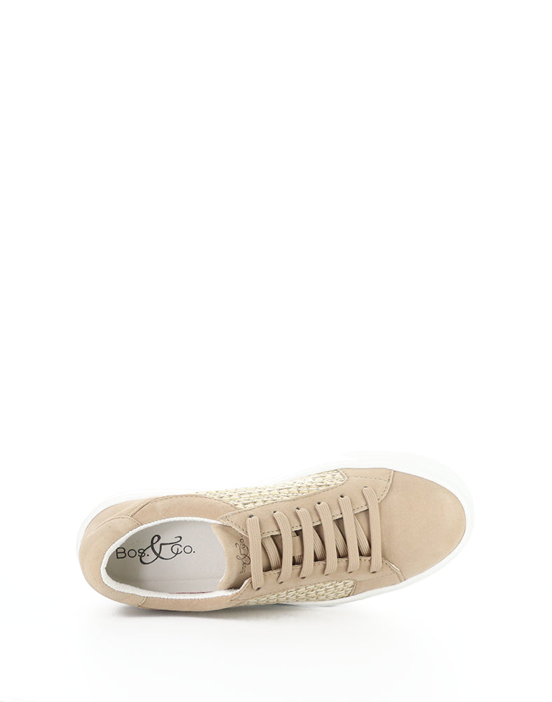 Mera Almondine Ante Suede/Raffia