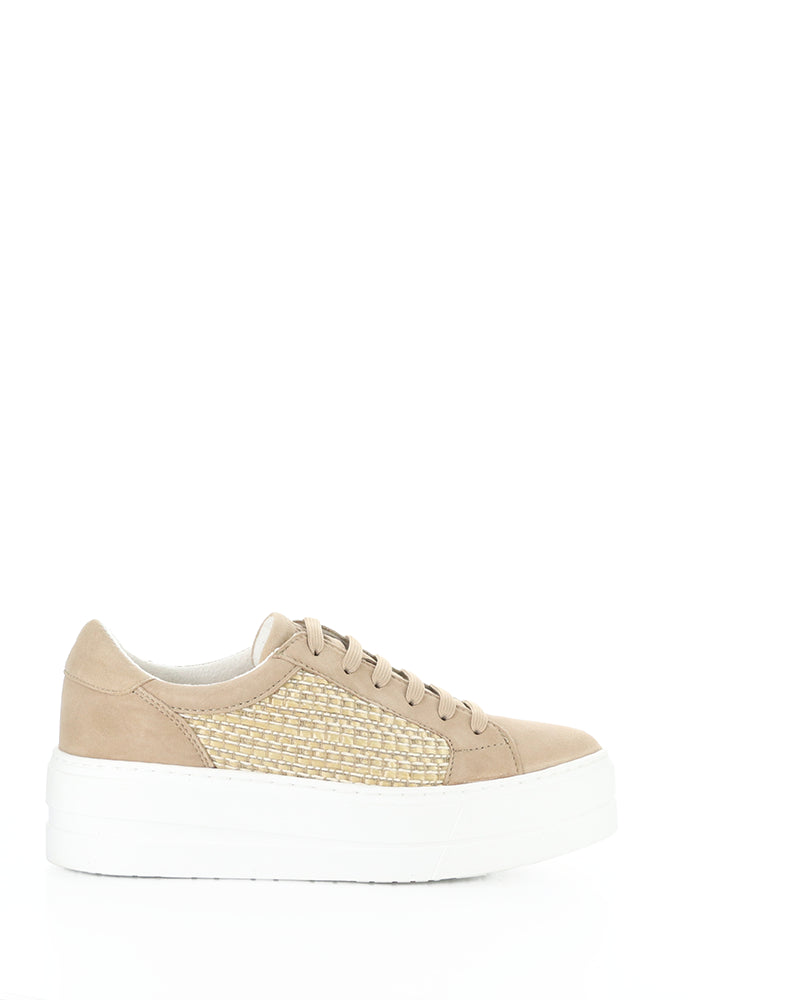 Mera Almondine Ante Suede/Raffia