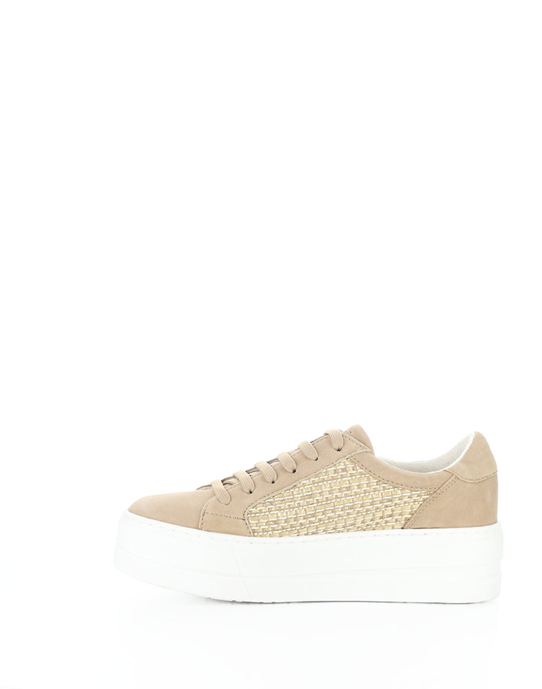 Mera Almondine Ante Suede/Raffia