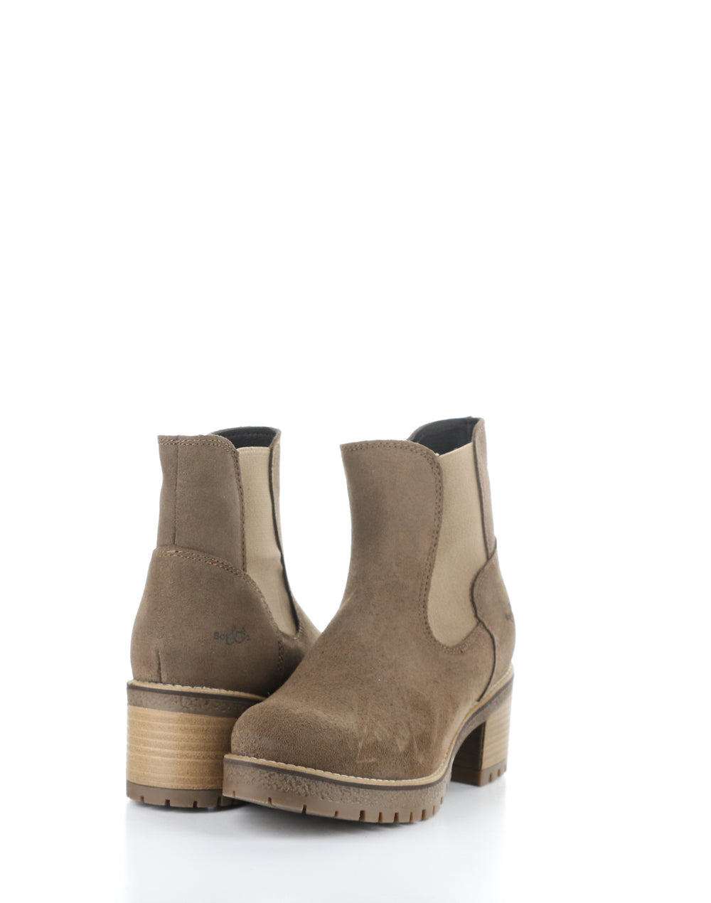 MERCY TAUPE Elasticated Boots