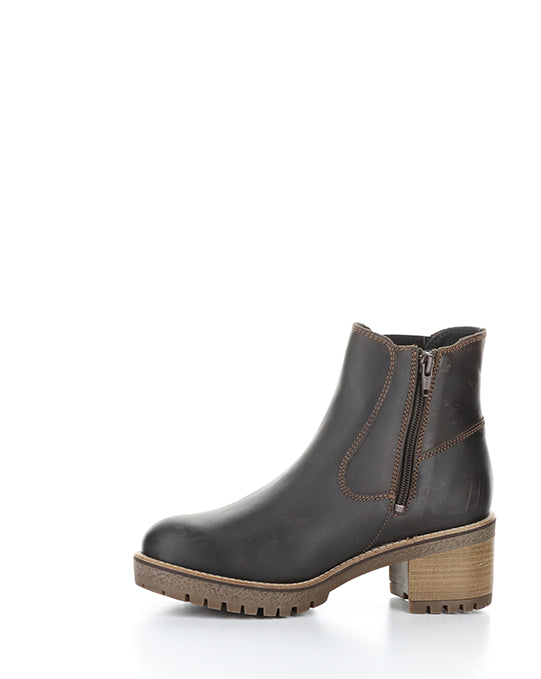 Mercy Wool Espresso Saddle Leather