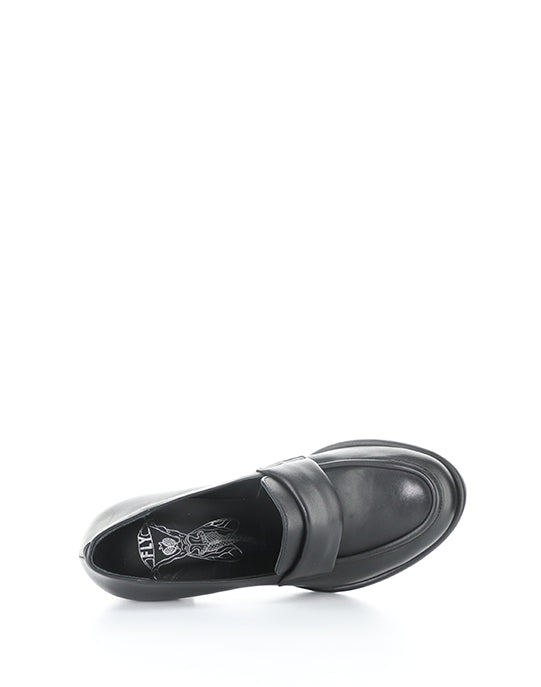 Merg355Fly 003 Black Round Toe Shoes