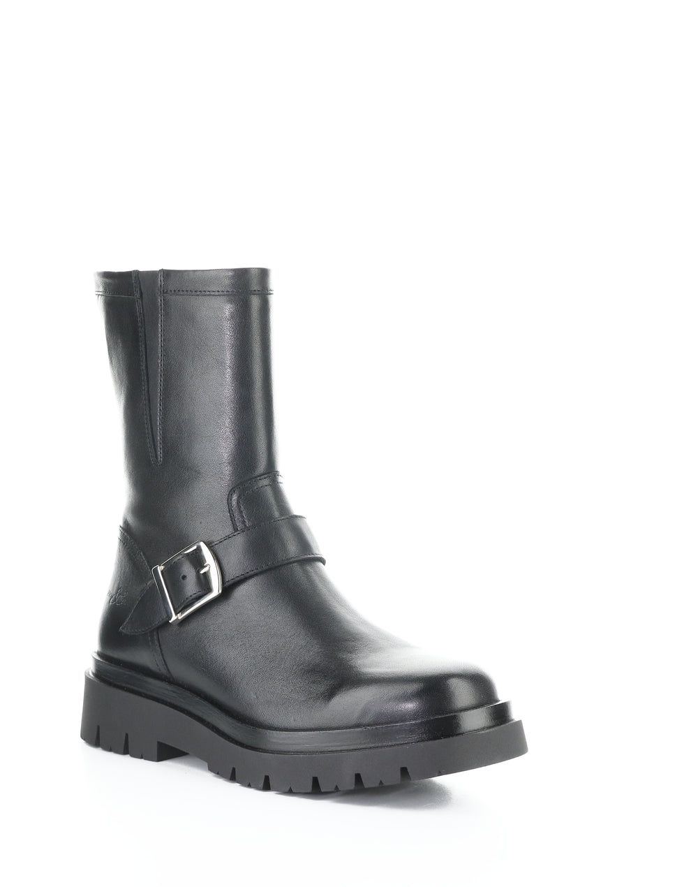 Mich Black Feel Leather