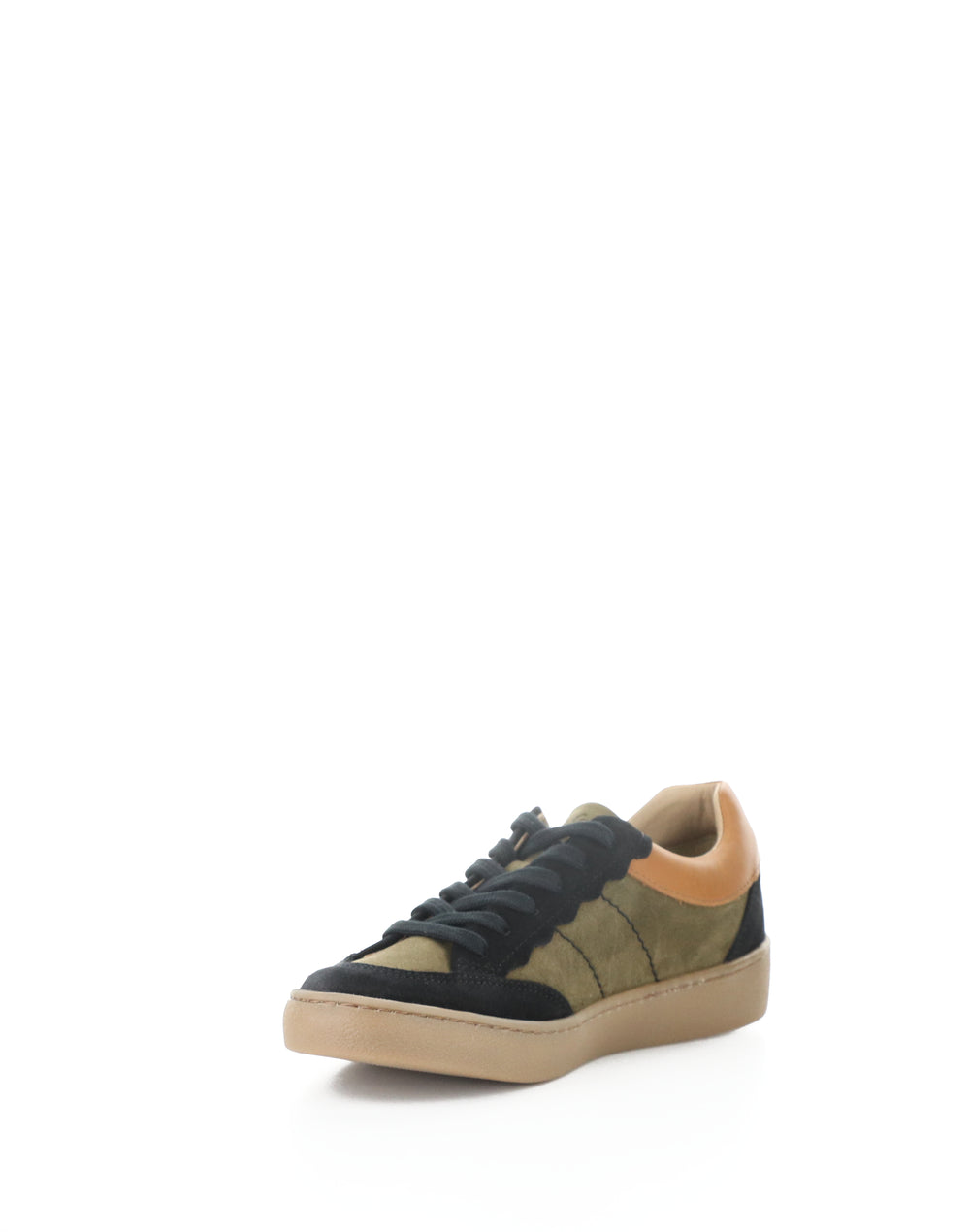 MISSY BLACK/OLIVE SUEDE/PATENT