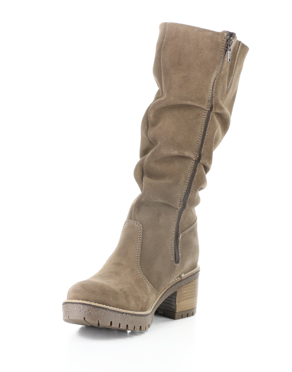 Mist Taupe/Dkbrown Suede/Saddle