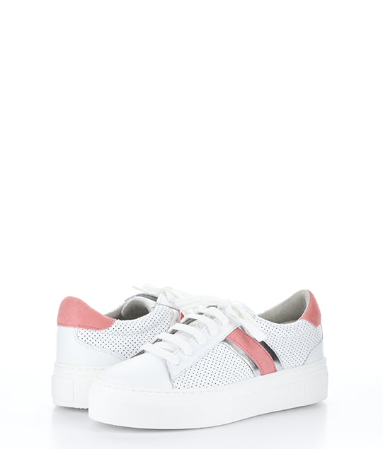 MONIC WHITE/SALMON/SILVER VERONA/CIPRO/LAMANATI