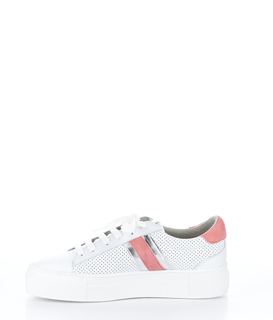 MONIC WHITE/SALMON/SILVER VERONA/CIPRO/LAMANATI