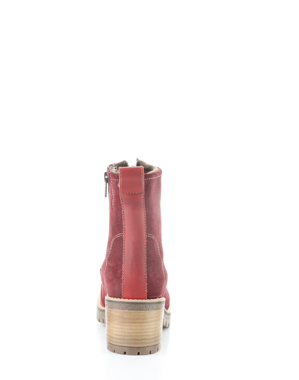 Munro Red/Sangria Round Toe Boots
