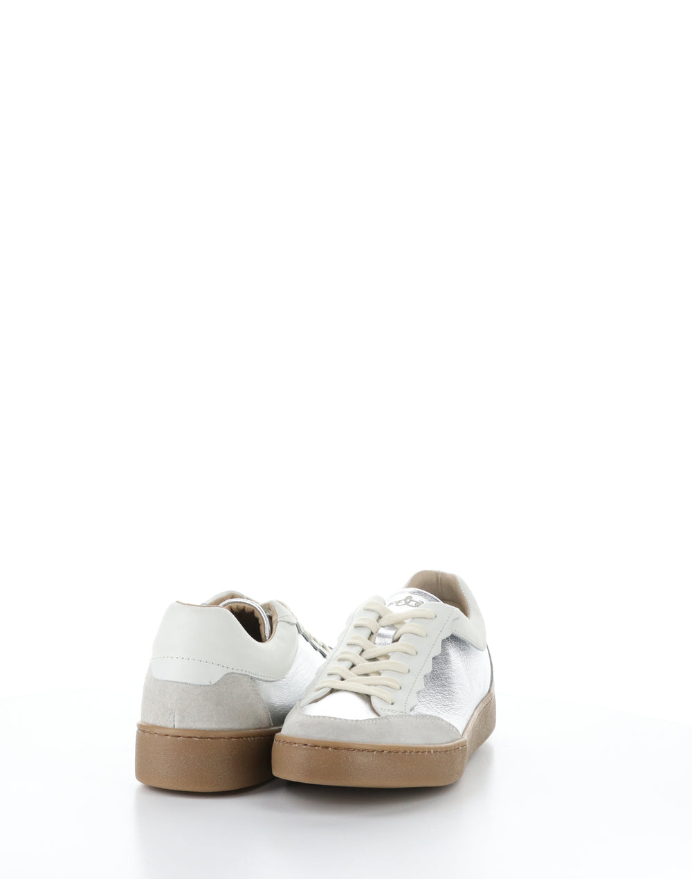 MYRA LT GREY COMBO Round Toe Shoes