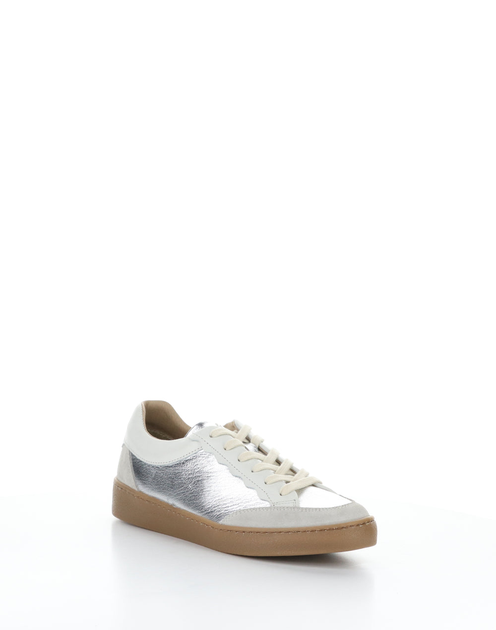MYRA LT GREY COMBO Round Toe Shoes