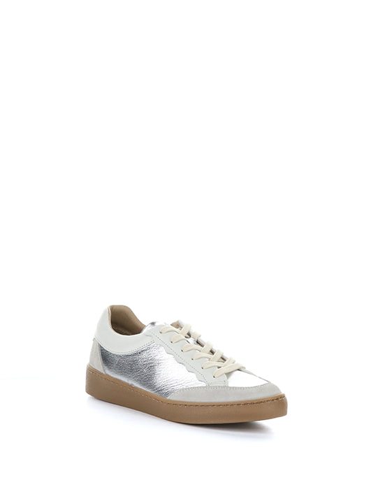 Myra Lt Grey Combo Round Toe Shoes