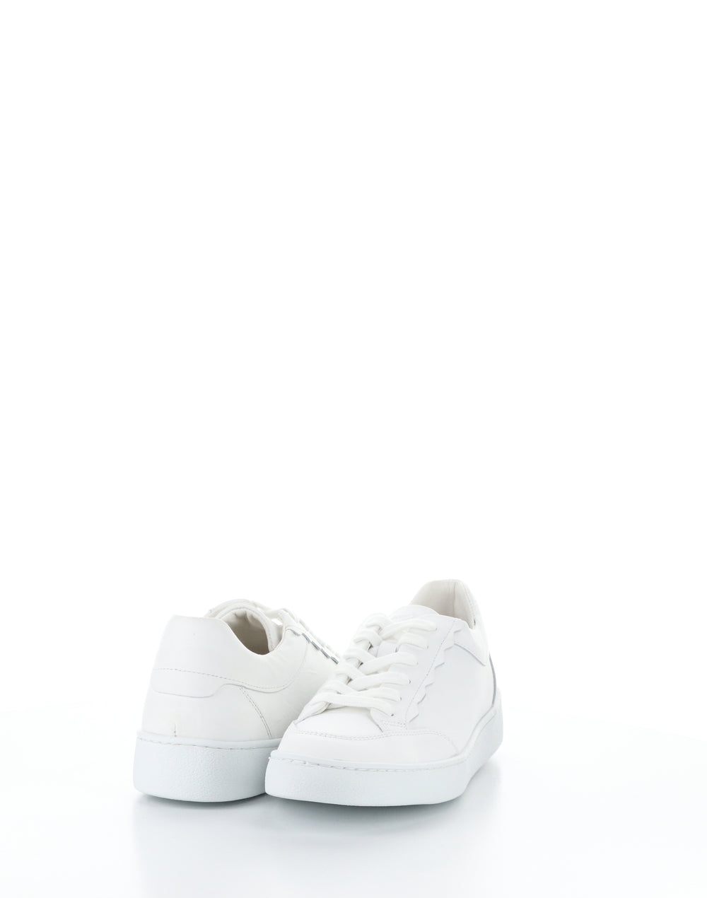 MYRA WHITE Round Toe Shoes