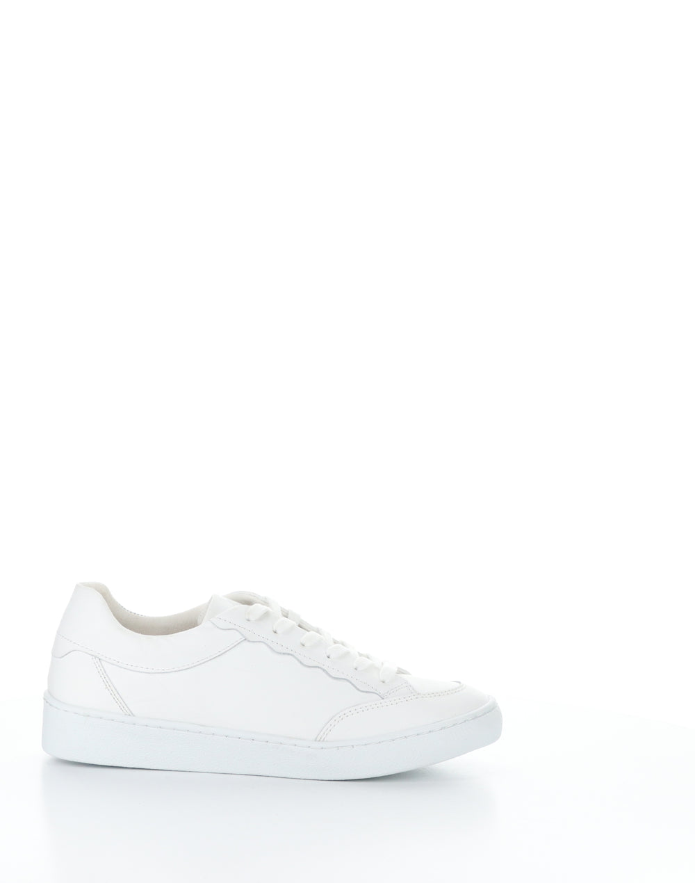 MYRA WHITE Round Toe Shoes