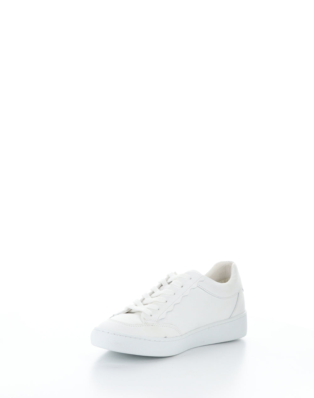 MYRA WHITE Round Toe Shoes