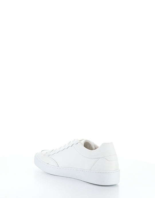 Myra White Round Toe Shoes