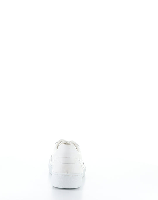 Myra White Round Toe Shoes