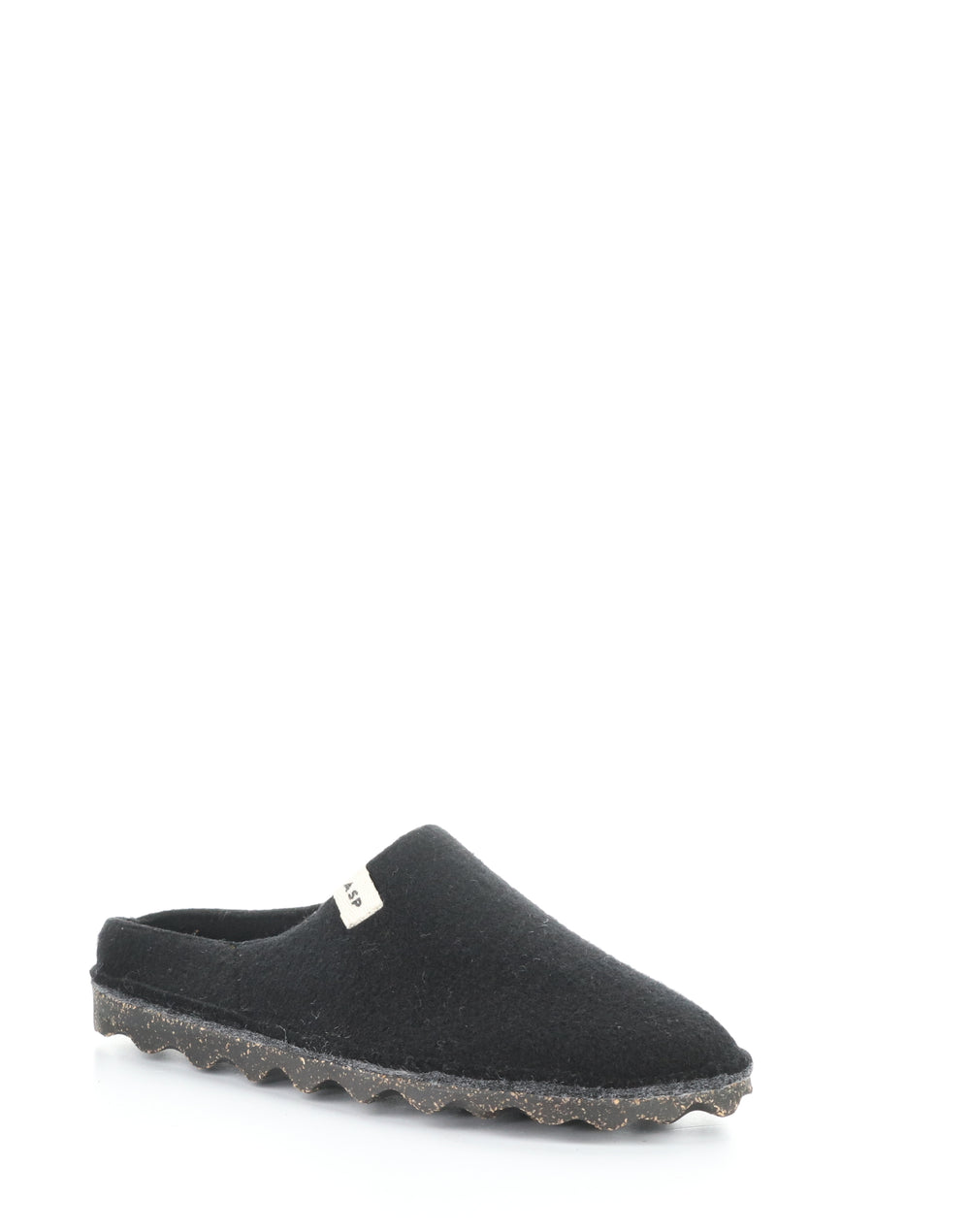 Natura306Asp 001 Black Round Toe Shoes
