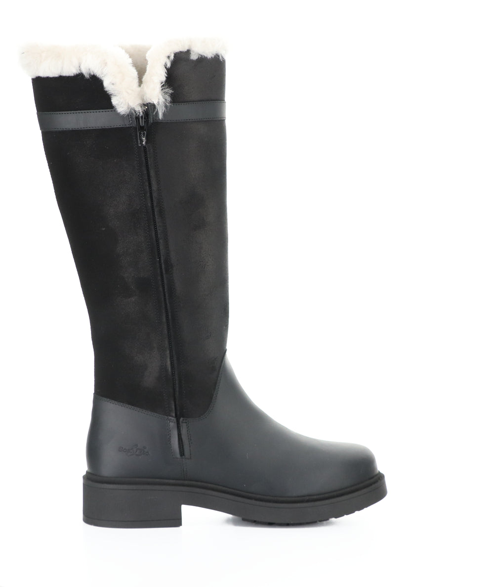 Neva Black Saddle/Suede