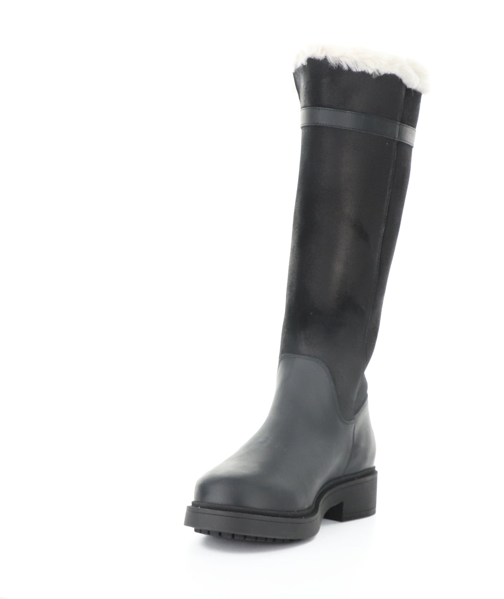 Neva Black Saddle/Suede