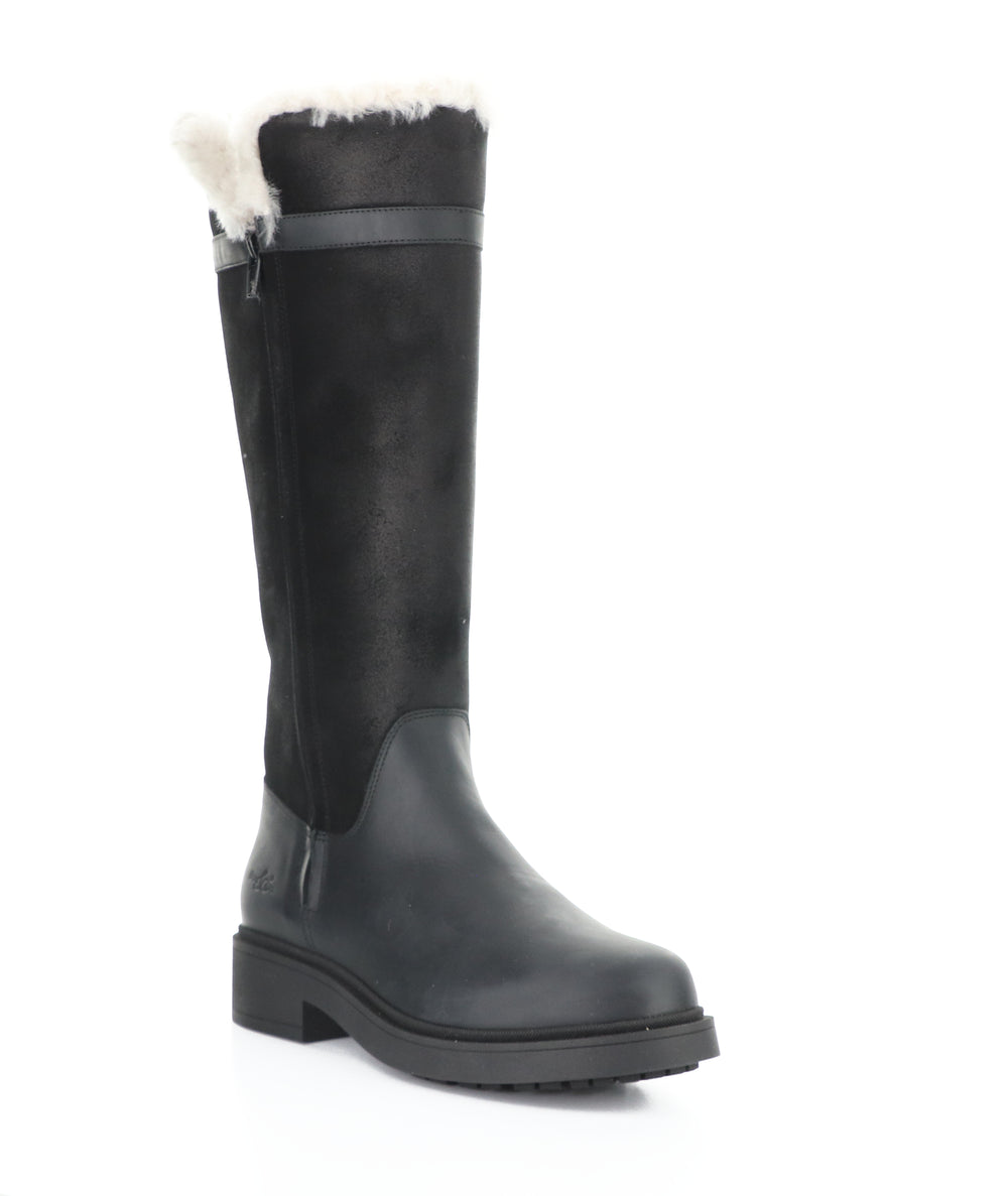 Neva Black Saddle/Suede