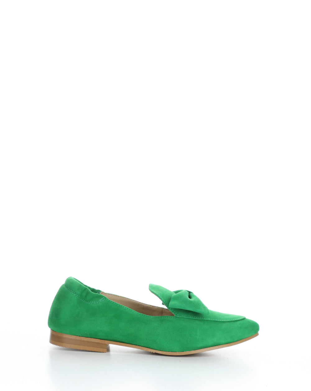 NICOLE Green Elasticated Shoes