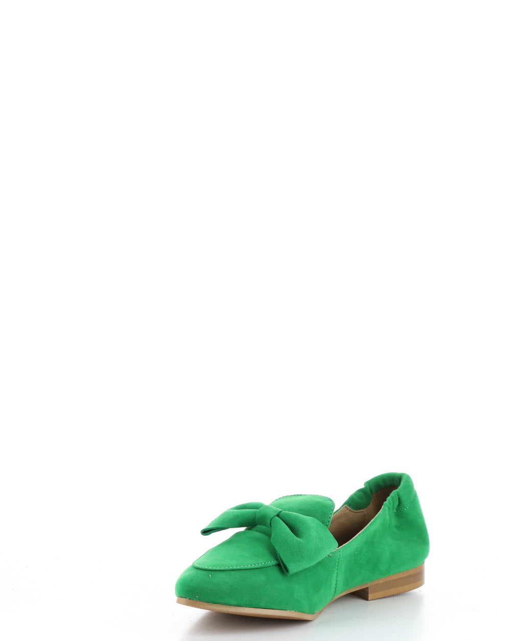 NICOLE Green Elasticated Shoes