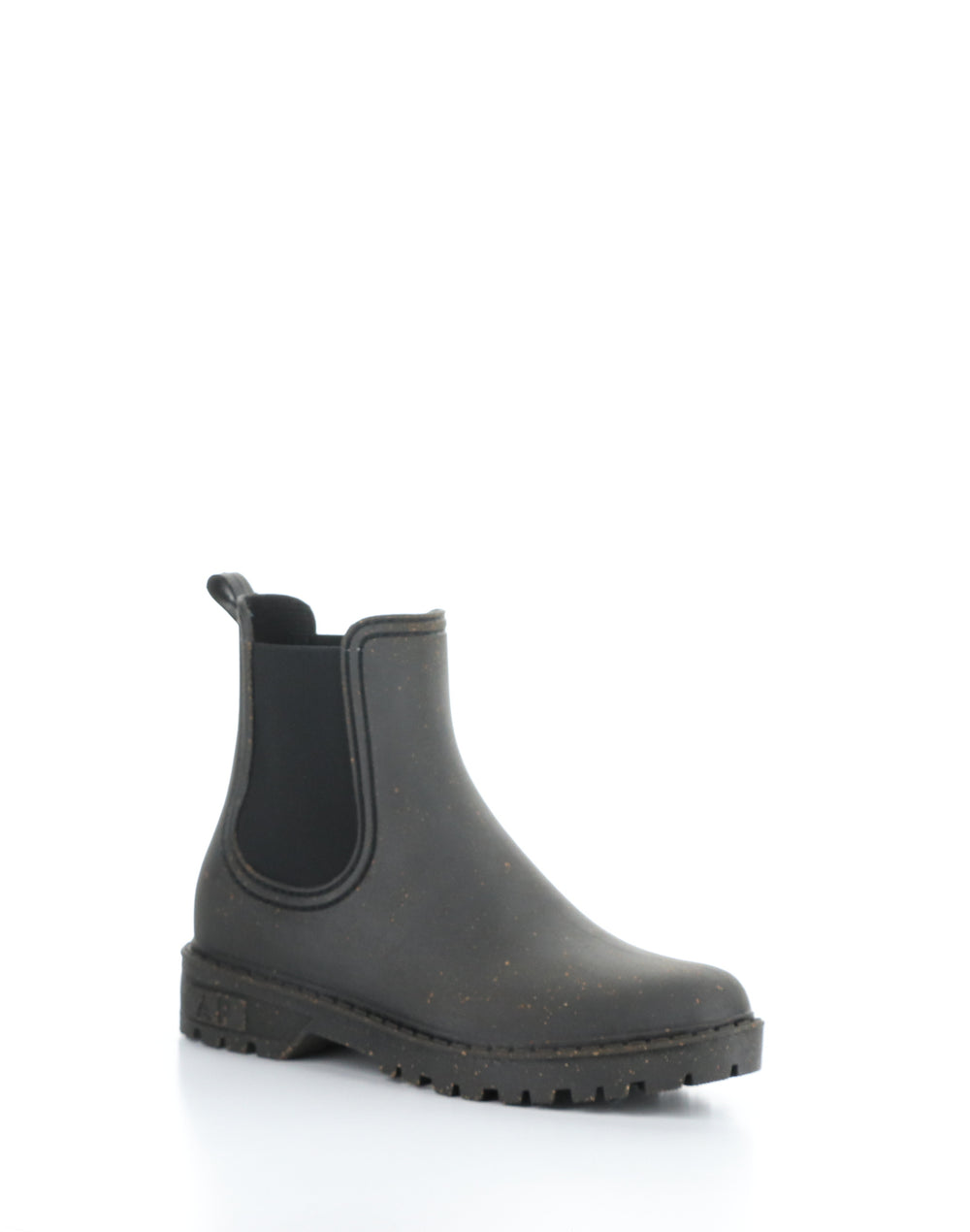 OAK274ASP 001 BLACK Round Toe Boots