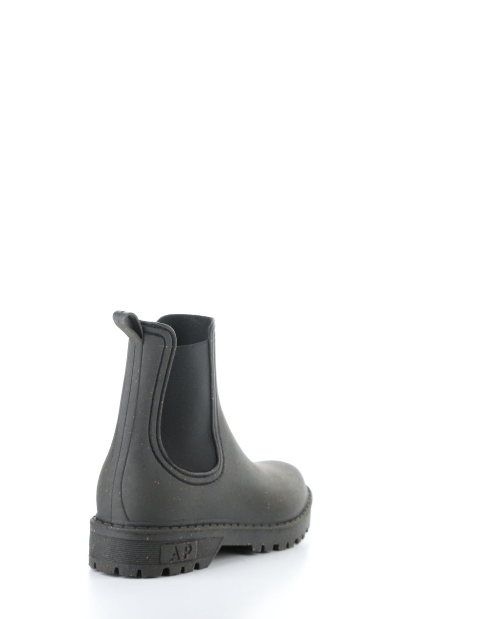 OAK274ASP 001 BLACK Round Toe Boots