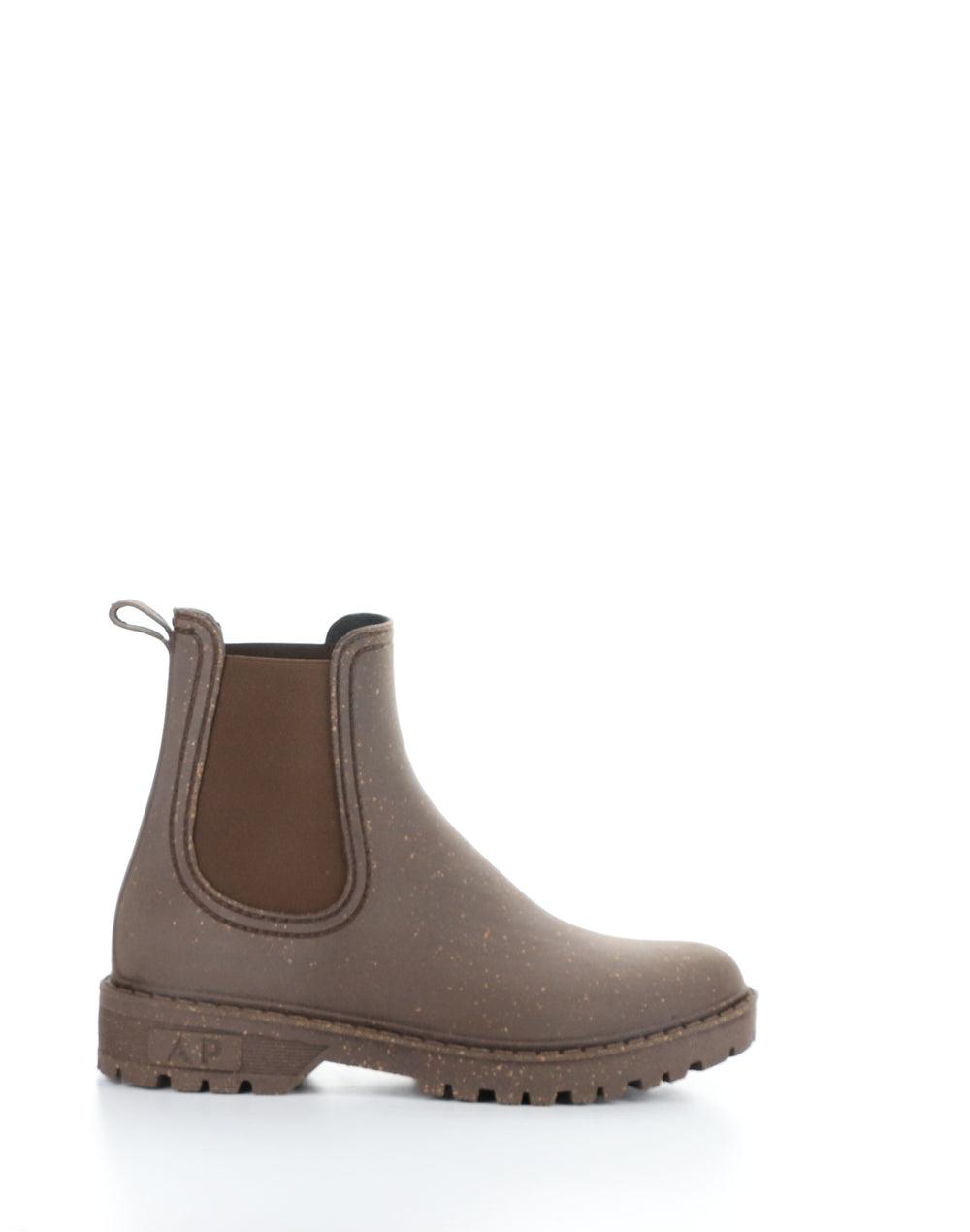 OAK274ASP 002 BROWN Round Toe Boots
