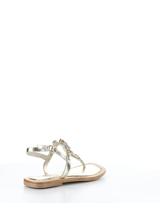 OTU GOLD LEATHER/JEWELS