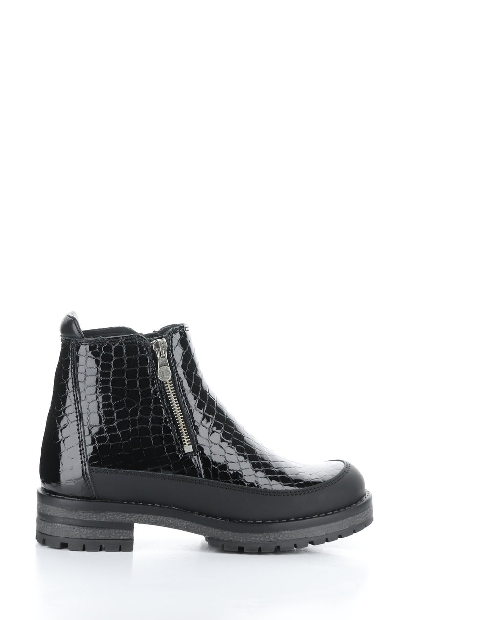 PARKER BLACK Round Toe Boots
