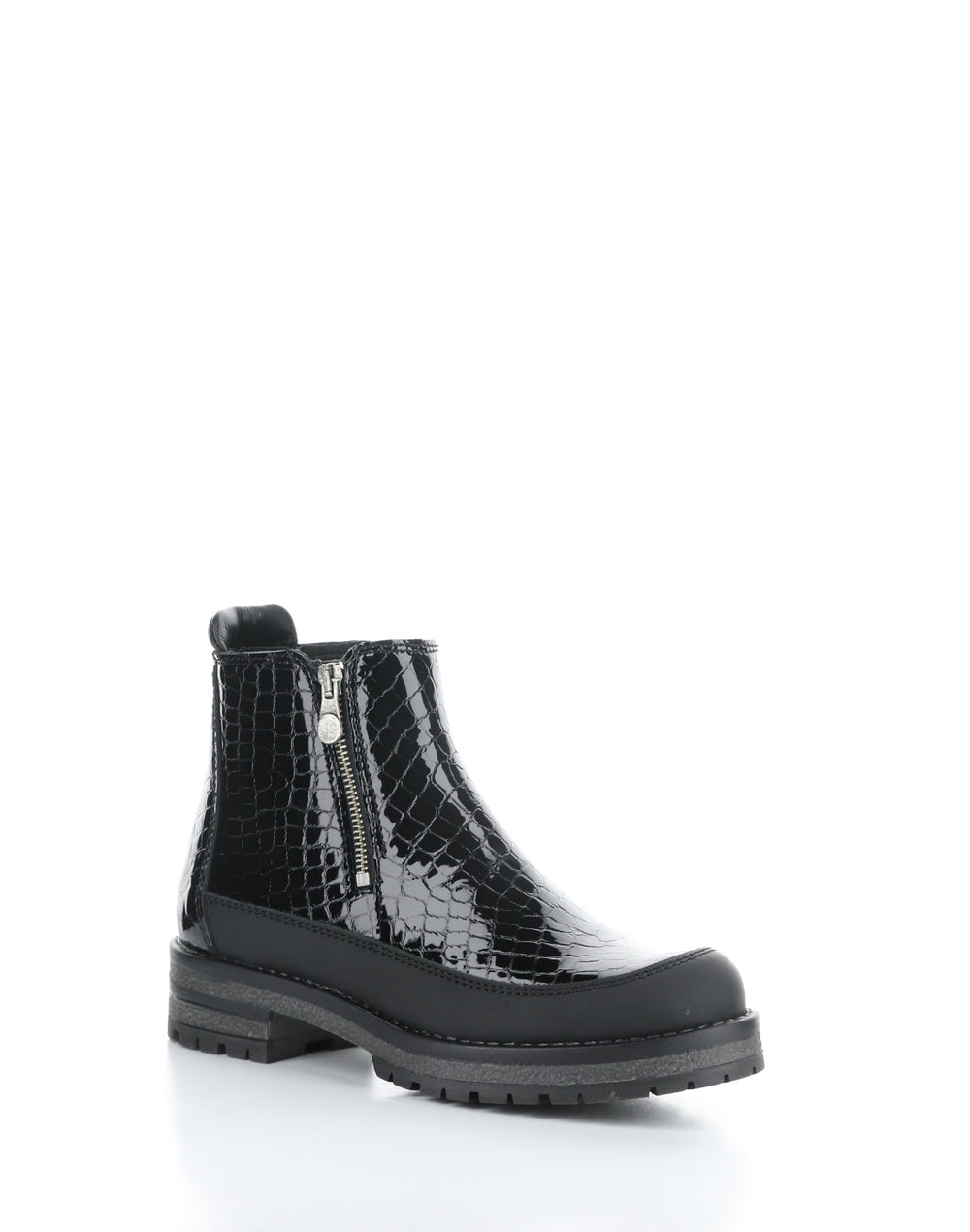 PARKER BLACK Round Toe Boots