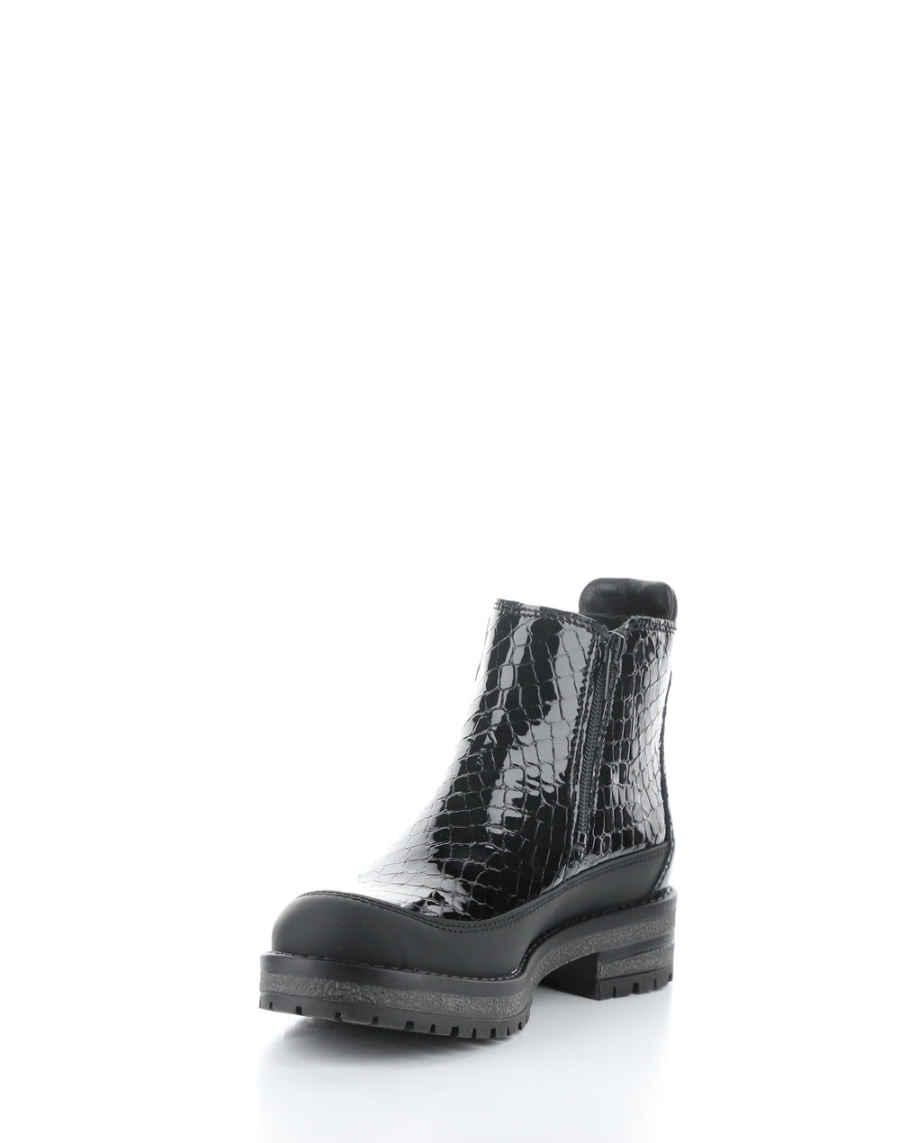 PARKER BLACK Round Toe Boots