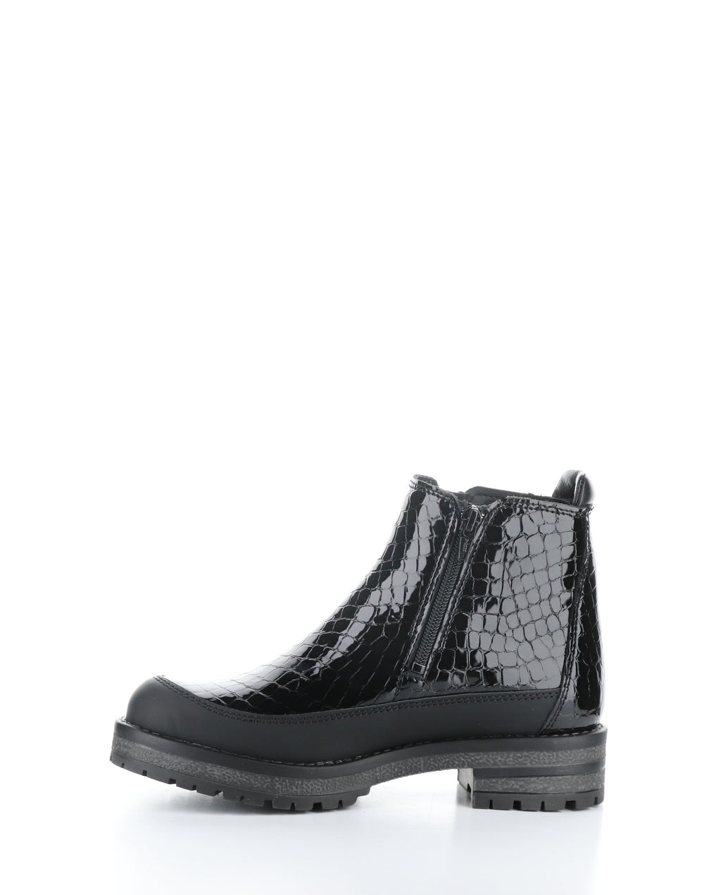 PARKER BLACK Round Toe Boots