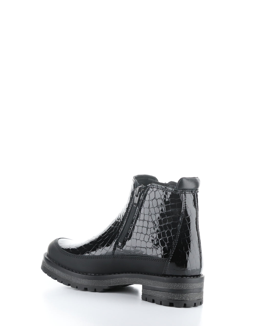 PARKER BLACK Round Toe Boots
