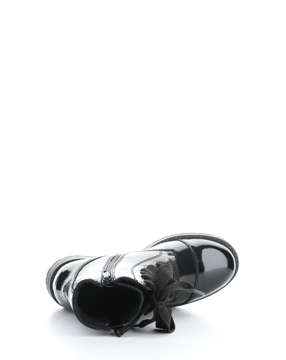 PAULIE BLACK ROUND TOE BOOTS