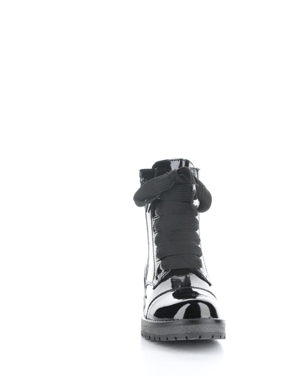 PAULIE BLACK ROUND TOE BOOTS